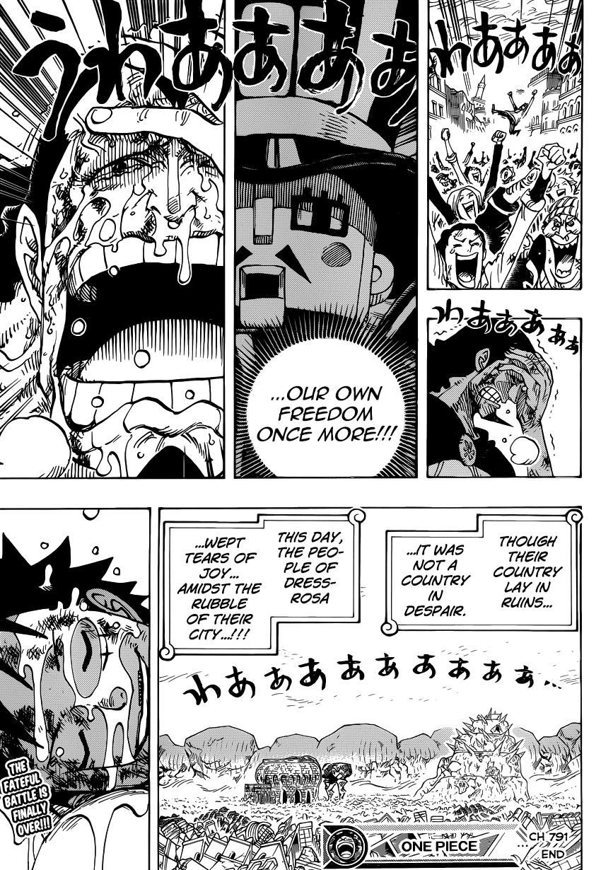 One Piece, Chapter 791 image 16
